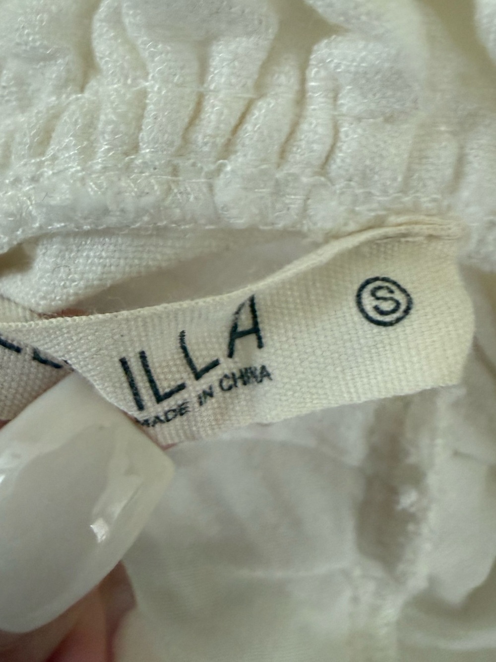 White Linen Euro Summer Romper - Picture 5 of 6